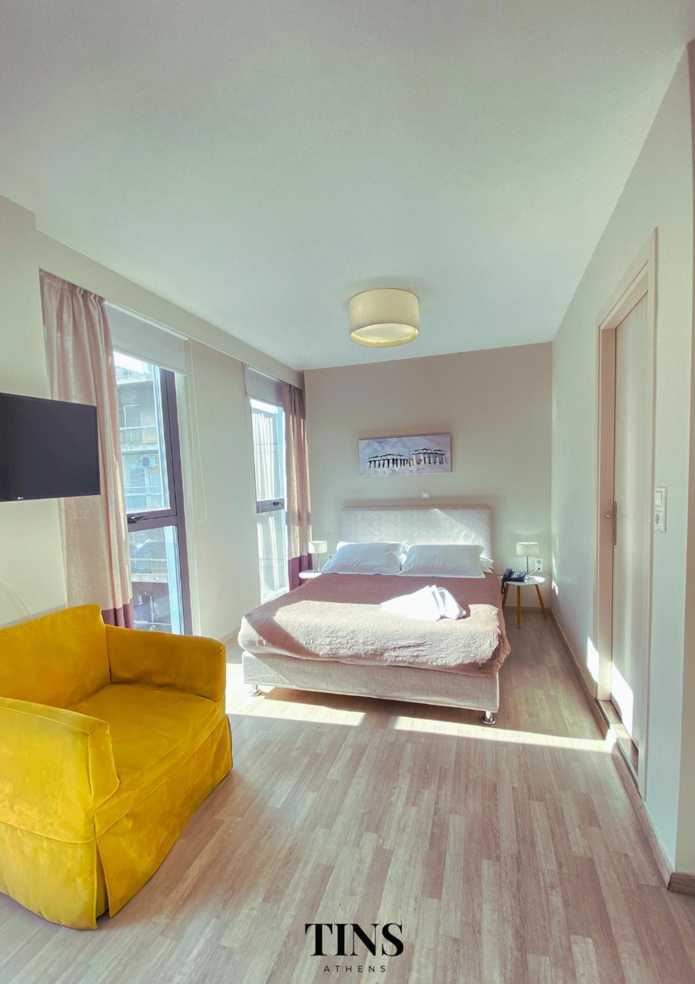 Tins Hotel City - Athens Ngoại thất bức ảnh